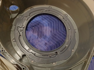 パナソニックドラム式洗濯機NA-VX300B脱水受けカバー洗浄