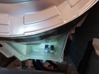 パナソニックドラム式洗濯機NA-LX127B洗濯槽汚れ