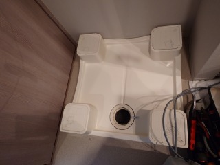 パナソニックドラム式洗濯機NA-LX127B防水パン清掃