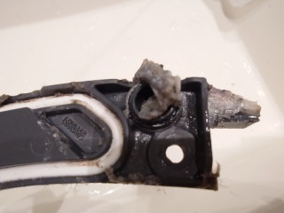 パナソニックドラム式洗濯機NA-LX127Bシャワーノズル