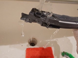 パナソニックドラム式洗濯機NA-LX127B窓パッキン洗浄用ノズル洗浄