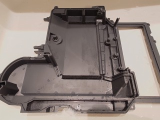 パナソニックドラム式洗濯機NA-LX127Bヒートポンプユニット蓋裏