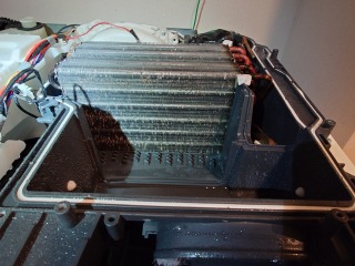 パナソニックドラム式洗濯機NA-LX127Bヒートポンプ清掃