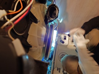 パナソニックドラム式洗濯機NA-LX127B乾燥用循環ファン交換