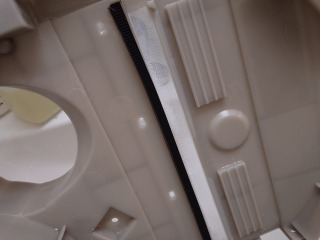 東芝ドラム式洗濯機TW-117A8ヒートポンプユニット蓋裏洗浄