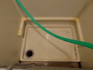 東芝ドラム式洗濯機TW-117A8防水洗濯パン清掃