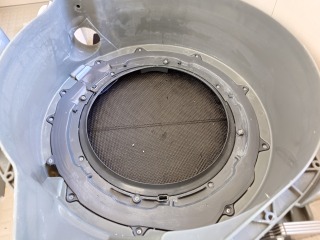 パナソニックドラム式洗濯機NA-VX800B脱水受けカバー洗浄