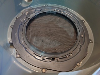 パナソニックドラム式洗濯機NA-VX8600脱水受けカバー清掃