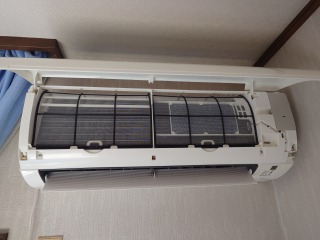 ダイキンエアコンAN22WES各パーツ洗浄