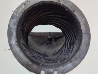 パナソニックドラム式洗濯機NA-VX9900乾燥ホース綿ぼこり