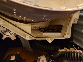 パナソニックドラム式洗濯機NA-VX9600洗濯槽汚れ