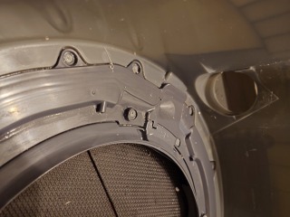 パナソニックドラム式洗濯機NA-VX9600脱水受けカバー洗浄