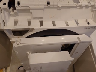 パナソニックドラム式洗濯機NA-VX9600各パネル洗浄