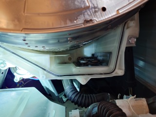 パナソニックドラム式洗濯機NA-VX800A洗濯槽汚れ