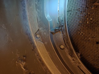 パナソニックドラム式洗濯機NA-VX800A脱水受けカバー全方位シャワー