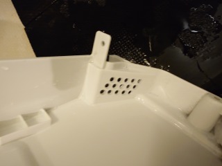 パナソニックドラム式洗濯機NA-VX800Aヒートポンプユニット排気口