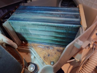 東芝ドラム式洗濯機TW-Q900Lエバポレーター