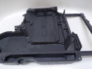 パナソニックドラム式洗濯機NA-SLX12Bヒートポンプユニット蓋裏清掃