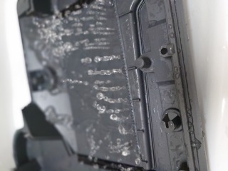 パナソニックドラム式洗濯機NA-SLX12Bヒートポンプ蓋裏ノズル洗浄