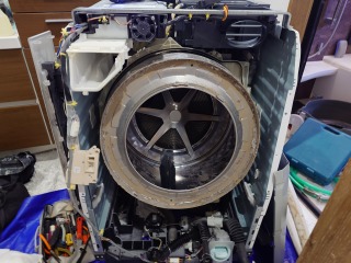 パナソニックドラム式洗濯機NA-VX8600分解