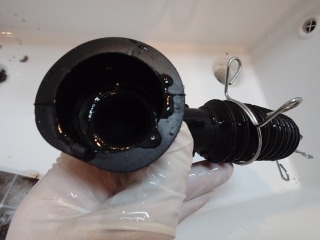 パナソニックドラム式洗濯機NA-VX8900循環水ダクト