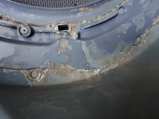パナソニックドラム式洗濯機NA-VX8900脱水受けカバー汚れ