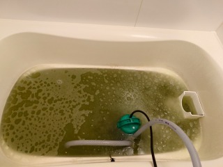 浴室追い焚き配管洗浄ファインバブル洗浄