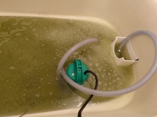 浴室追い焚き配管洗浄ファインバブル洗浄