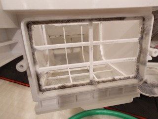 東芝ドラム式洗濯機TW-127XP3風路汚れ