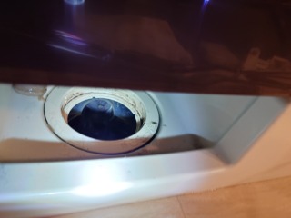 東芝ドラム式洗濯機TW-127XP3排水口清掃