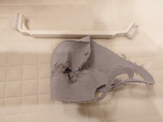 東芝ドラム式洗濯機TW-127XP3異物