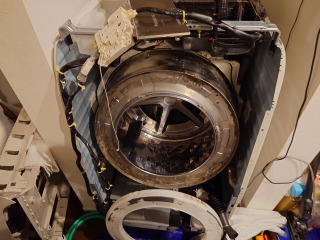 パナソニックドラム式洗濯機NA-VX9900分解