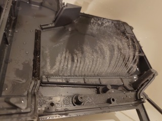 パナソニックドラム式洗濯機NA-VX9900エバポレーター自動洗浄ノズル