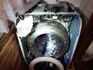 パナソニックドラム式洗濯機NA-VX700A分解