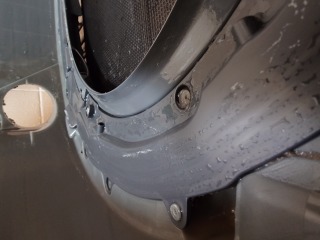 パナソニックドラム式洗濯機NA-VX700A脱水受けカバー洗浄