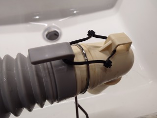 パナソニックドラム式洗濯機NA-VX900A排水エルボバンド