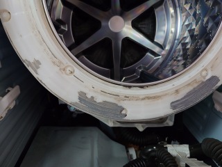 パナソニックドラム式洗濯機NA-VX8900分解