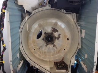 パナソニックドラム式洗濯機NA-VX8900洗濯槽脱着