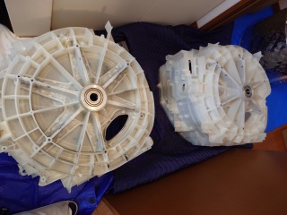 パナソニックドラム式洗濯機NA-VX8900洗濯水槽