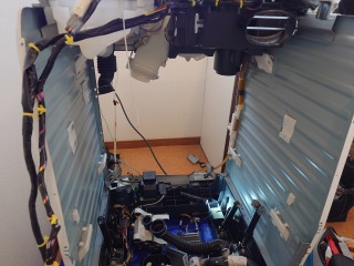 パナソニックドラム式洗濯機NA-VX8900洗濯水槽取外し