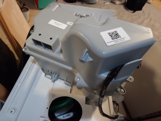 パナソニックドラム式洗濯機NA-VH320ヒートポンプユニット