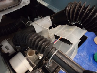 パナソニックドラム式洗濯機NA-VX900A排水ユニット洗浄