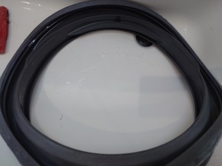 パナソニックドラム式洗濯機NA-VX900A窓パッキン洗浄カビ取り