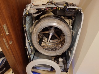 パナソニックドラム式洗濯機NA-VX8800分解