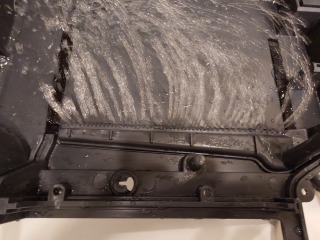 パナソニックドラム式洗濯機NA-VX8800エバポレーター自動洗浄ノズル